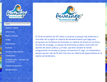 Tablet Screenshot of parqueacualago.com
